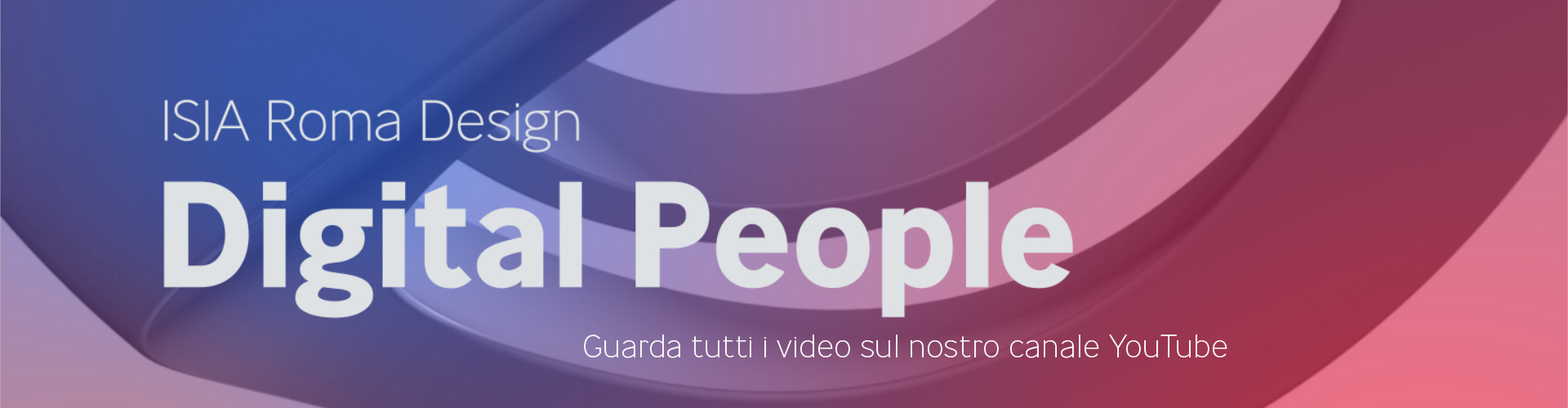 Banner per playlist Digital People su Youtube